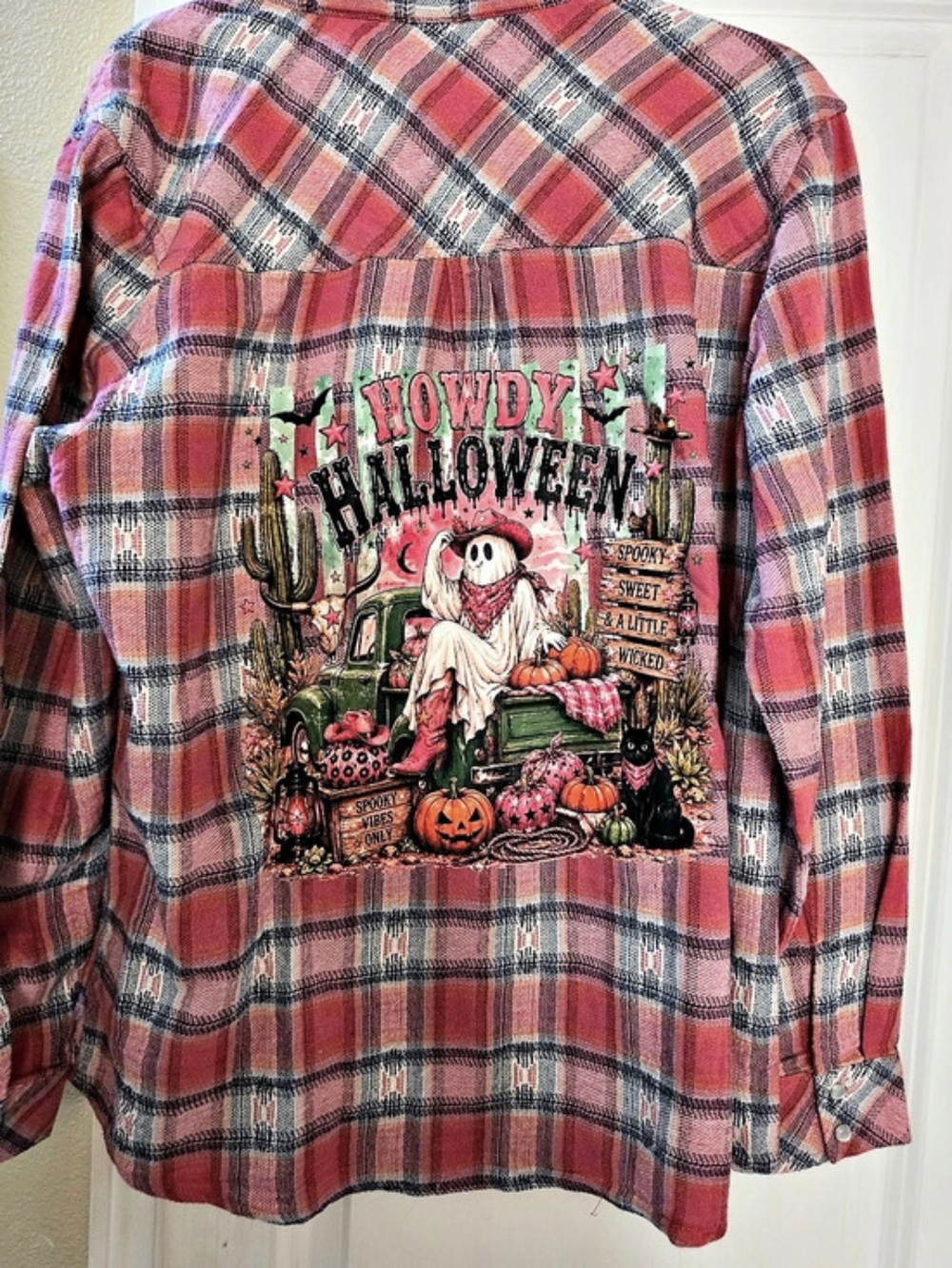 Howler Brothers Plaid Button Down in Pink & Blue NWT